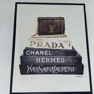 Luxury Fashion Brand Wall Art